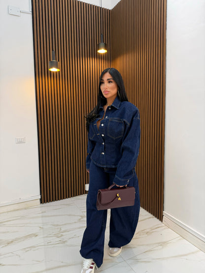 CORDINATO STREET IN DENIM