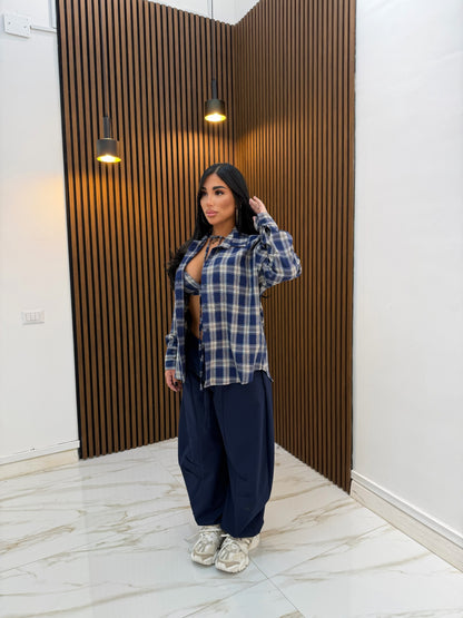 PANTALONE CASUAL BLU