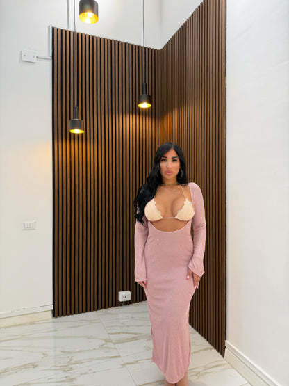 BIKINI IN MERLETTO ROSA CIPRIA