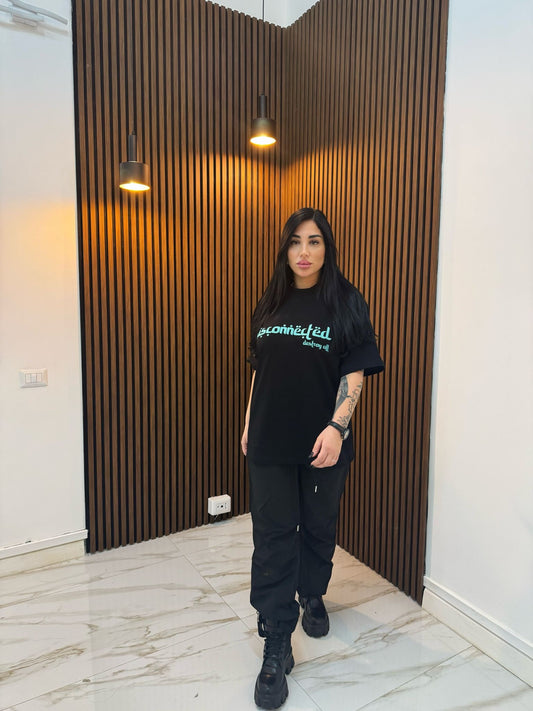 T-SHIRT CONNECTED NERO