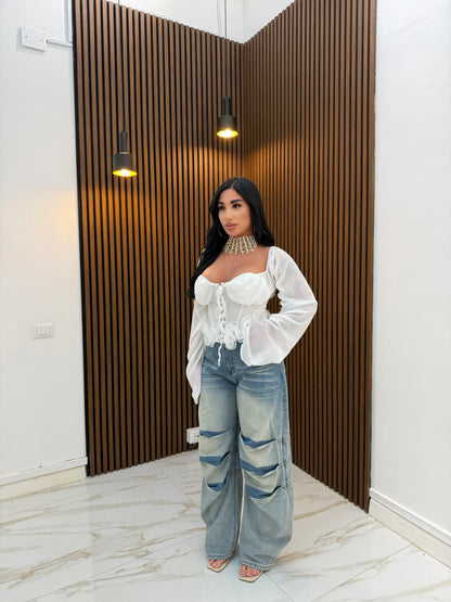 CORPETTO CON CIAPPE BIANCO