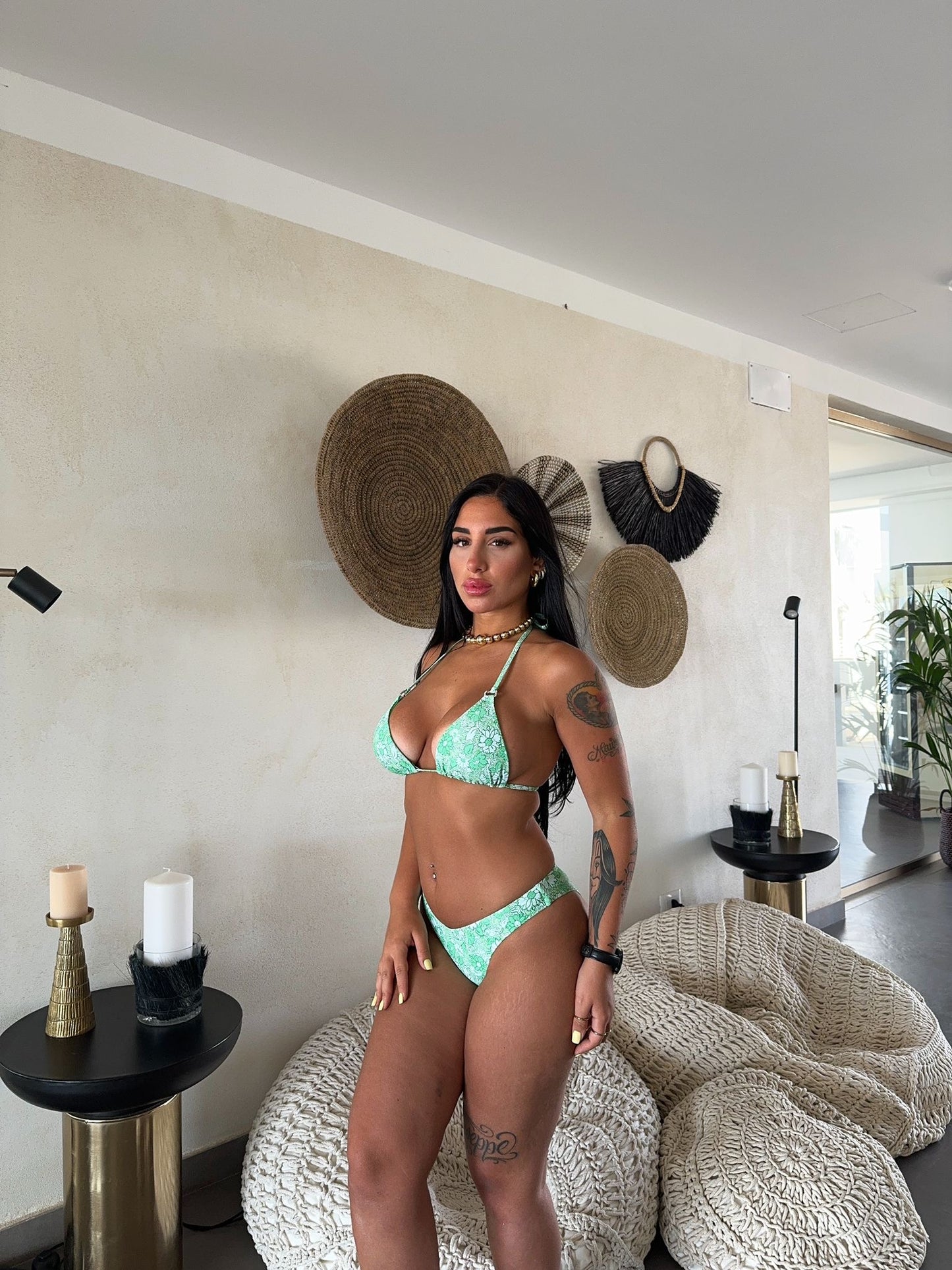 4 PEZZI SUMMER VERDE