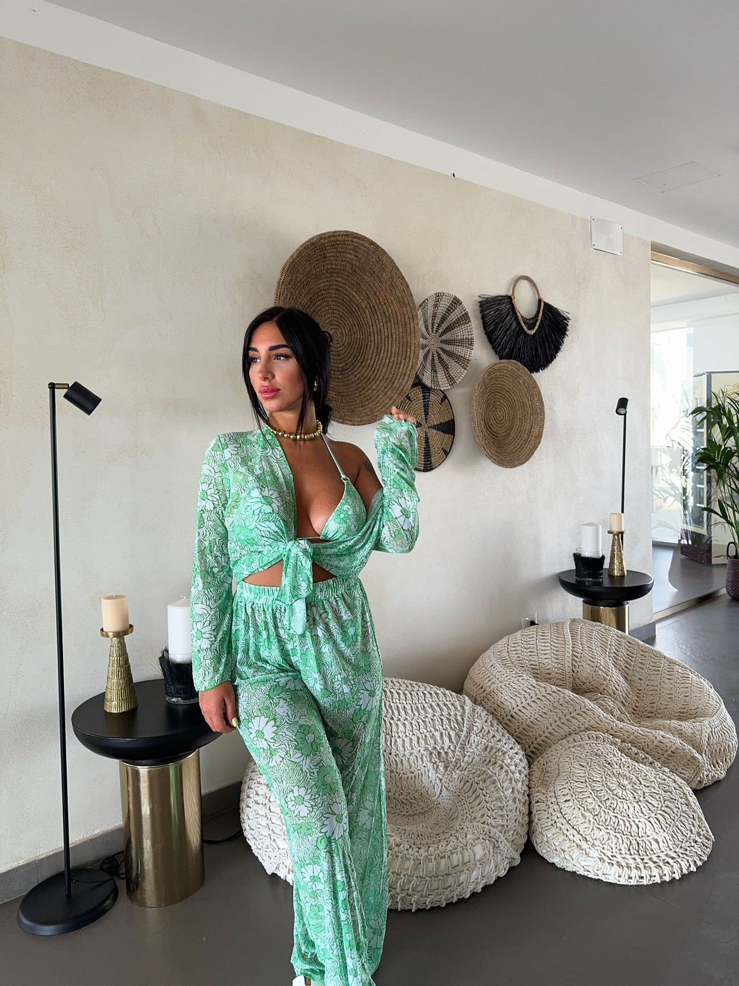 4 PEZZI SUMMER VERDE