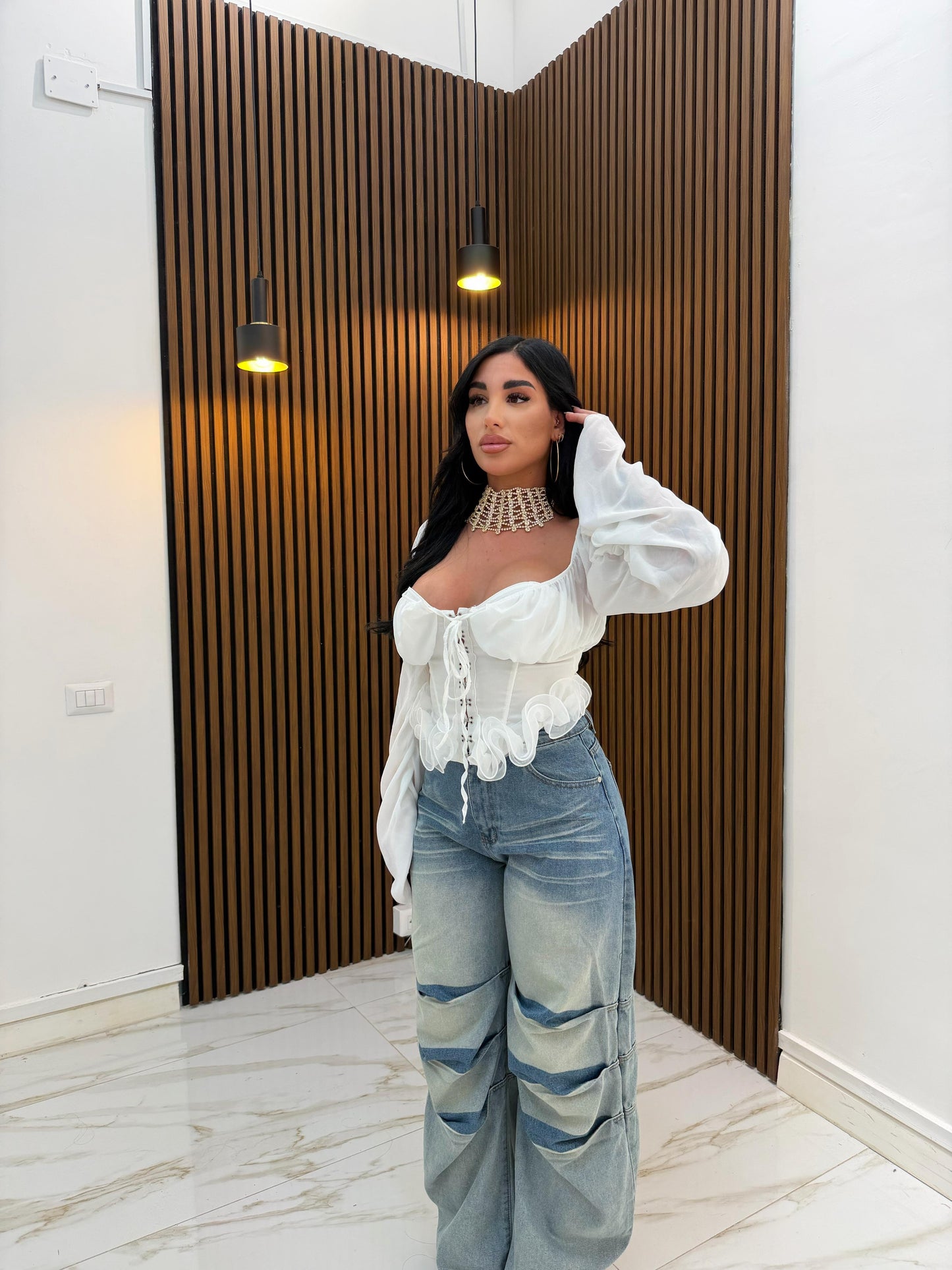 CORPETTO CON CIAPPE BIANCO