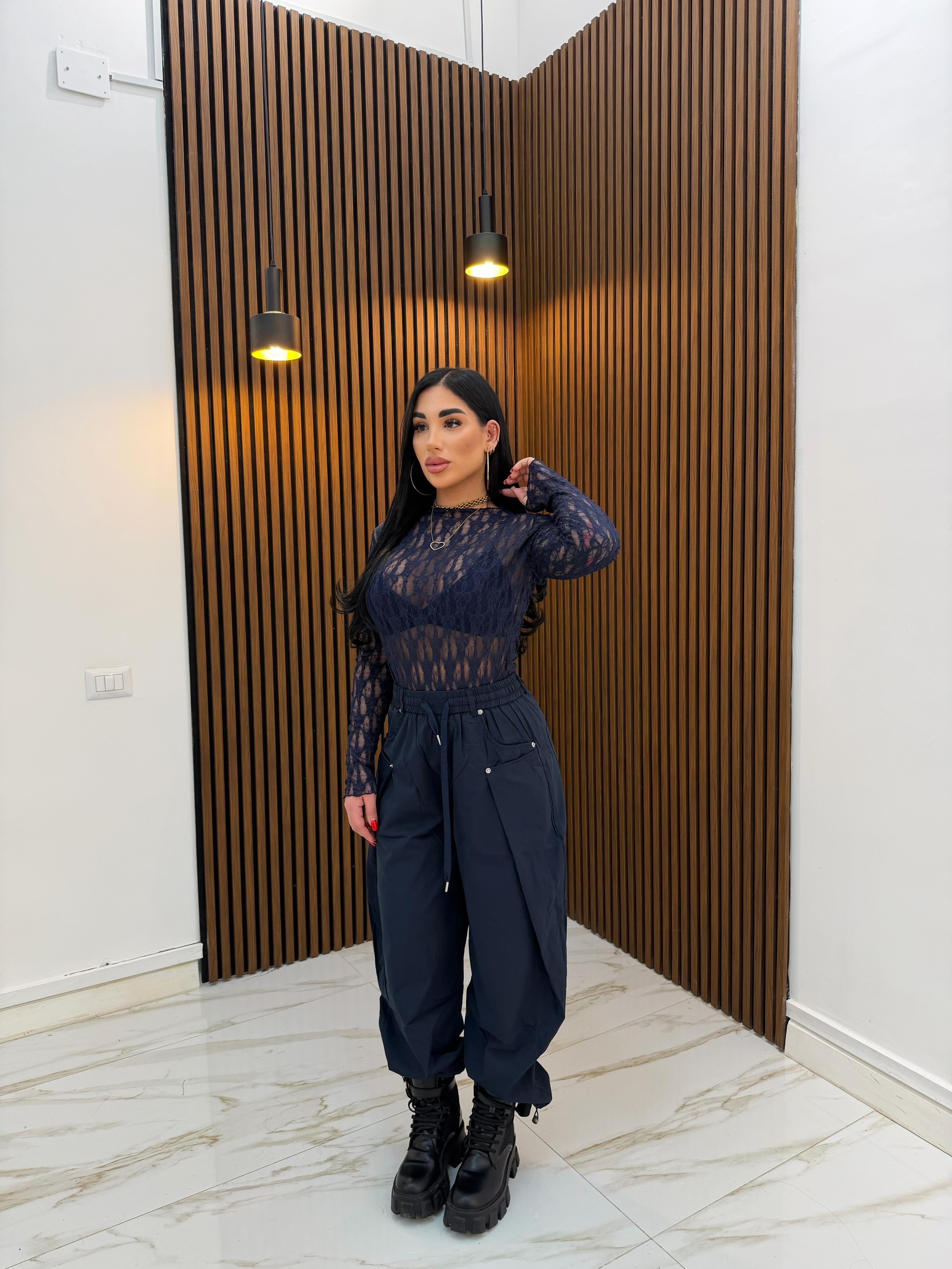 PANTALONE FATY BLU NAVY