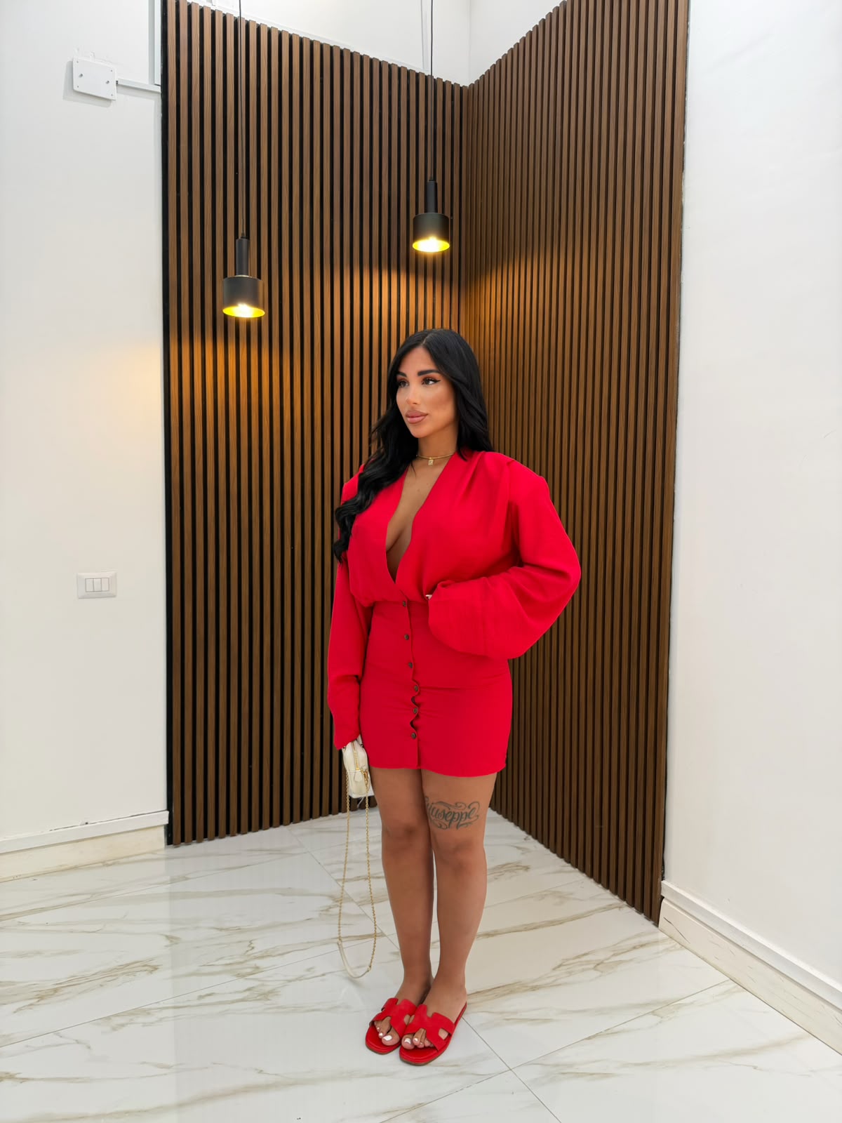 DRESS TWENTYNINE ROSSO