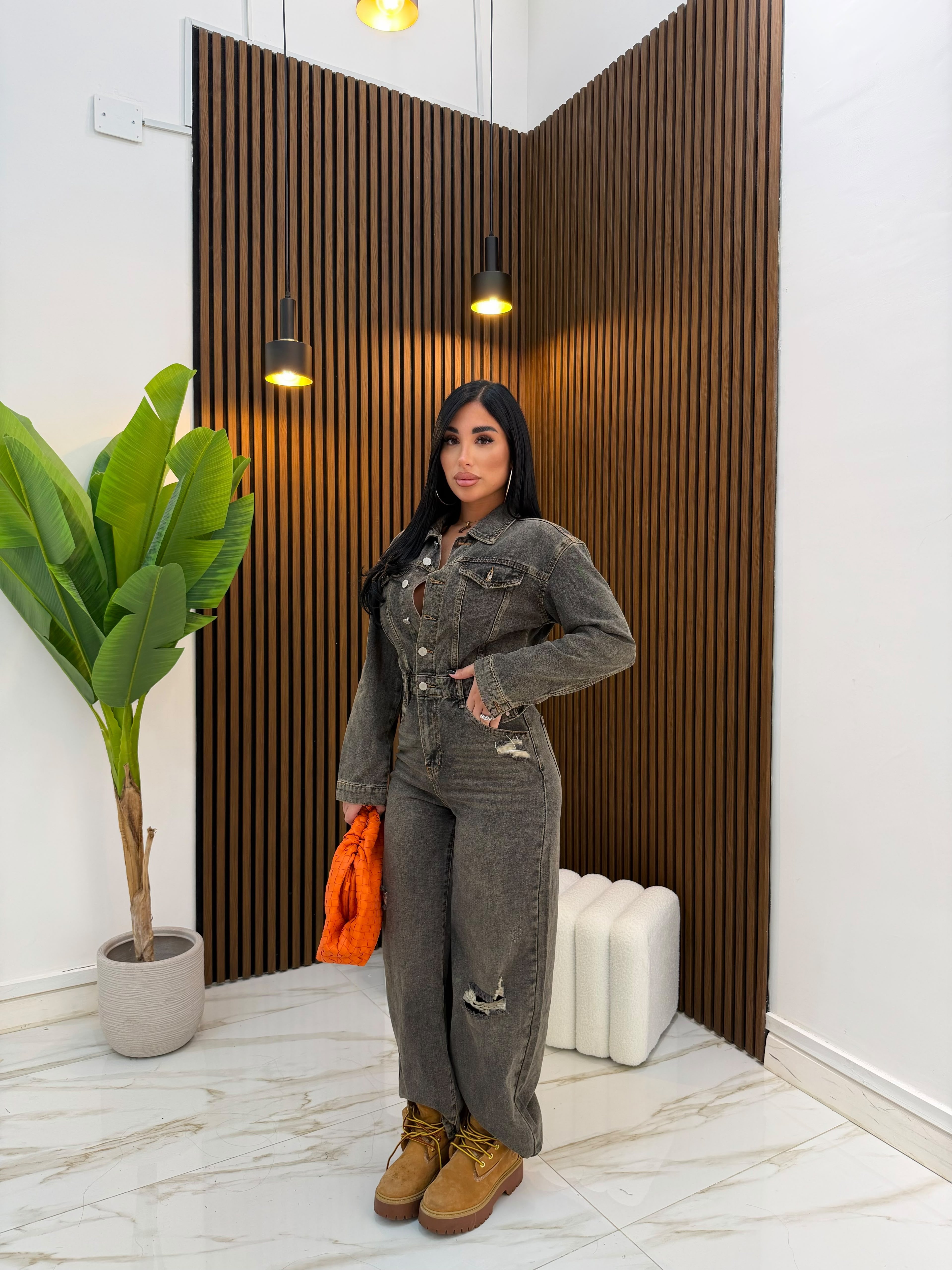 JUMPSUIT IN DENIM VINTAGE