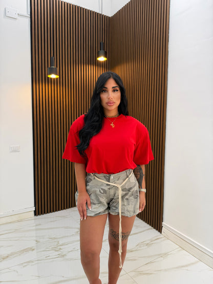 T-SHIRT SAINT ROSSO