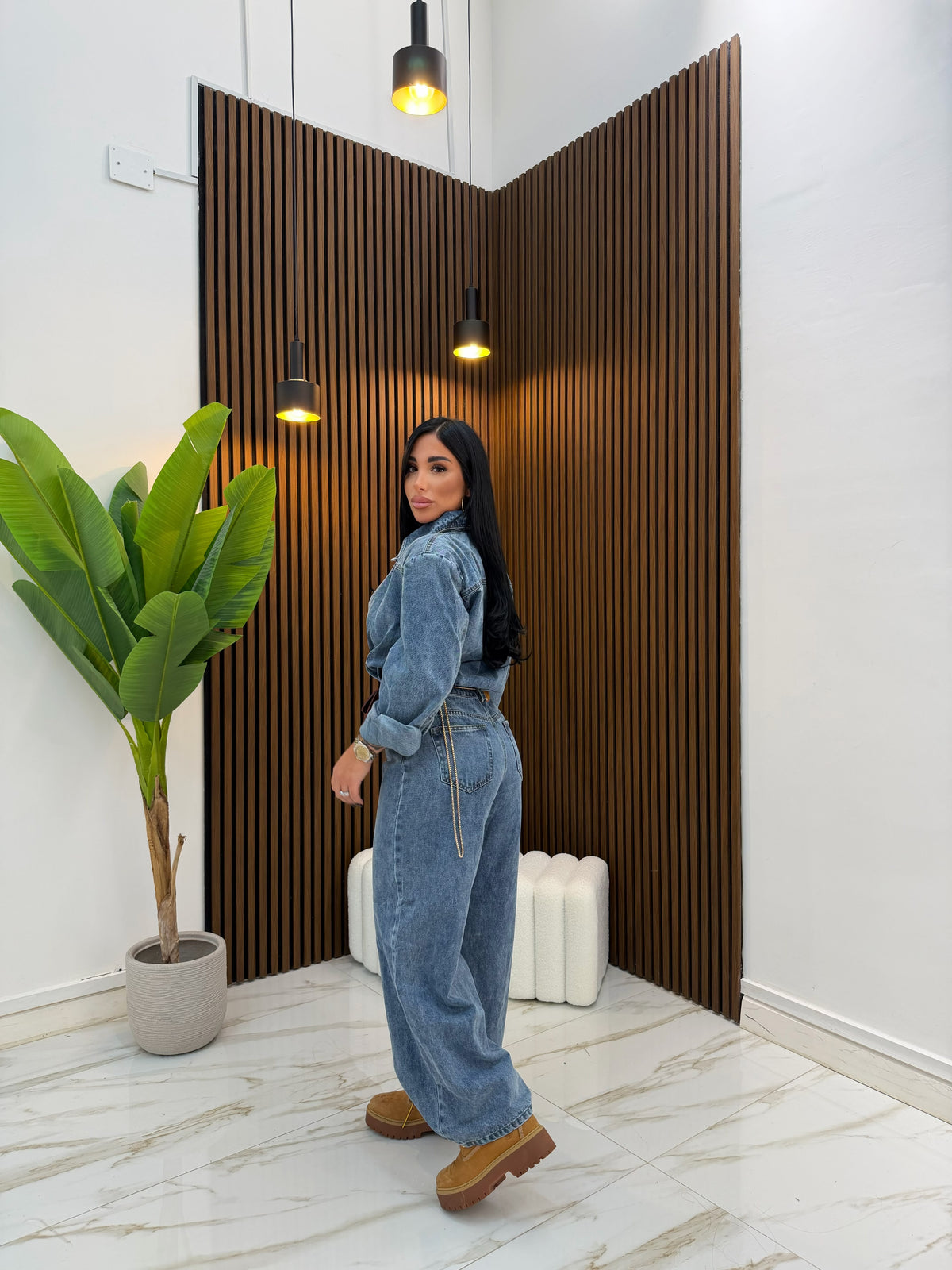 JUMPSUIT IN DENIM