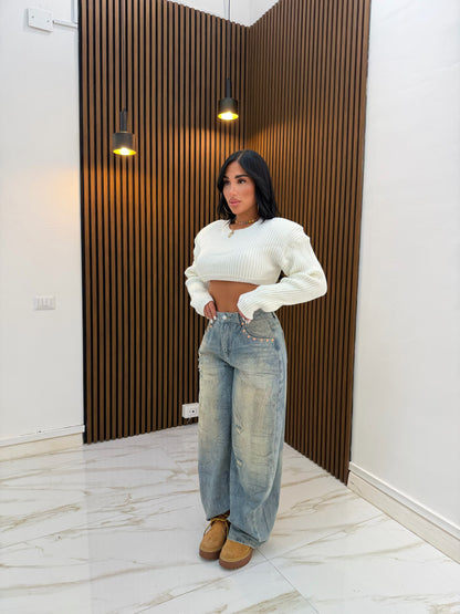 PULL CROP CON SPALLINE