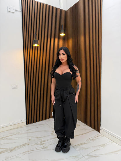 BODY MODELLANTE NERO