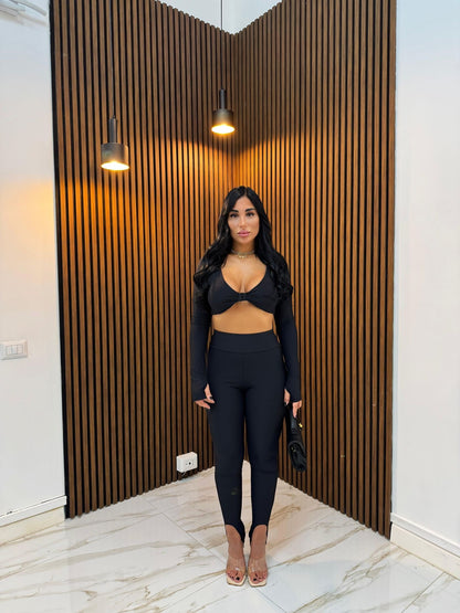 CORDINATO KETTY NERO