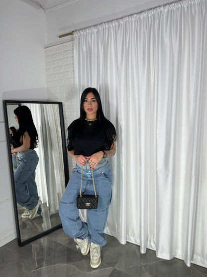 MAGLIA GIROMANICA CROP