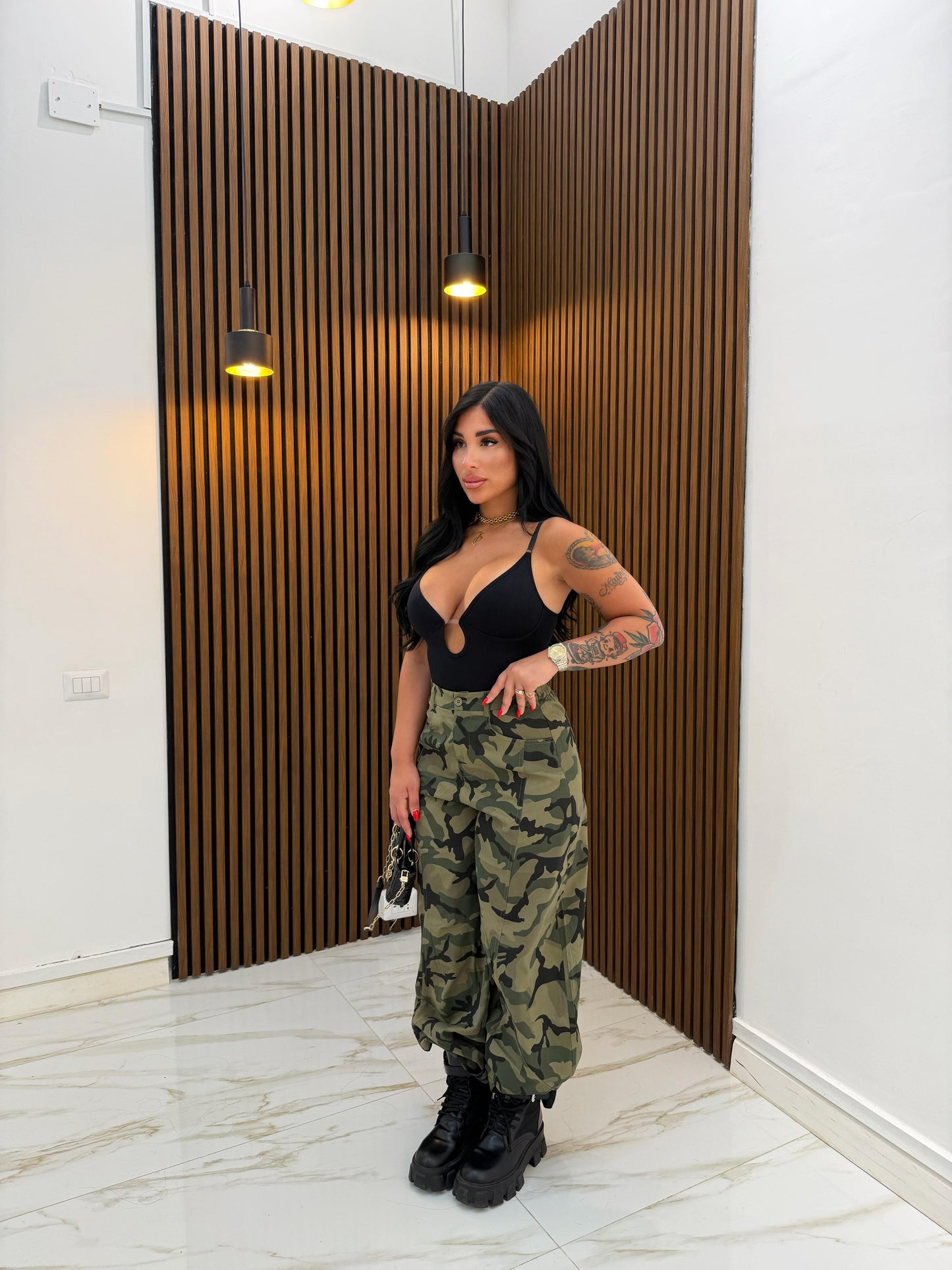 PANTALONE MILITARE