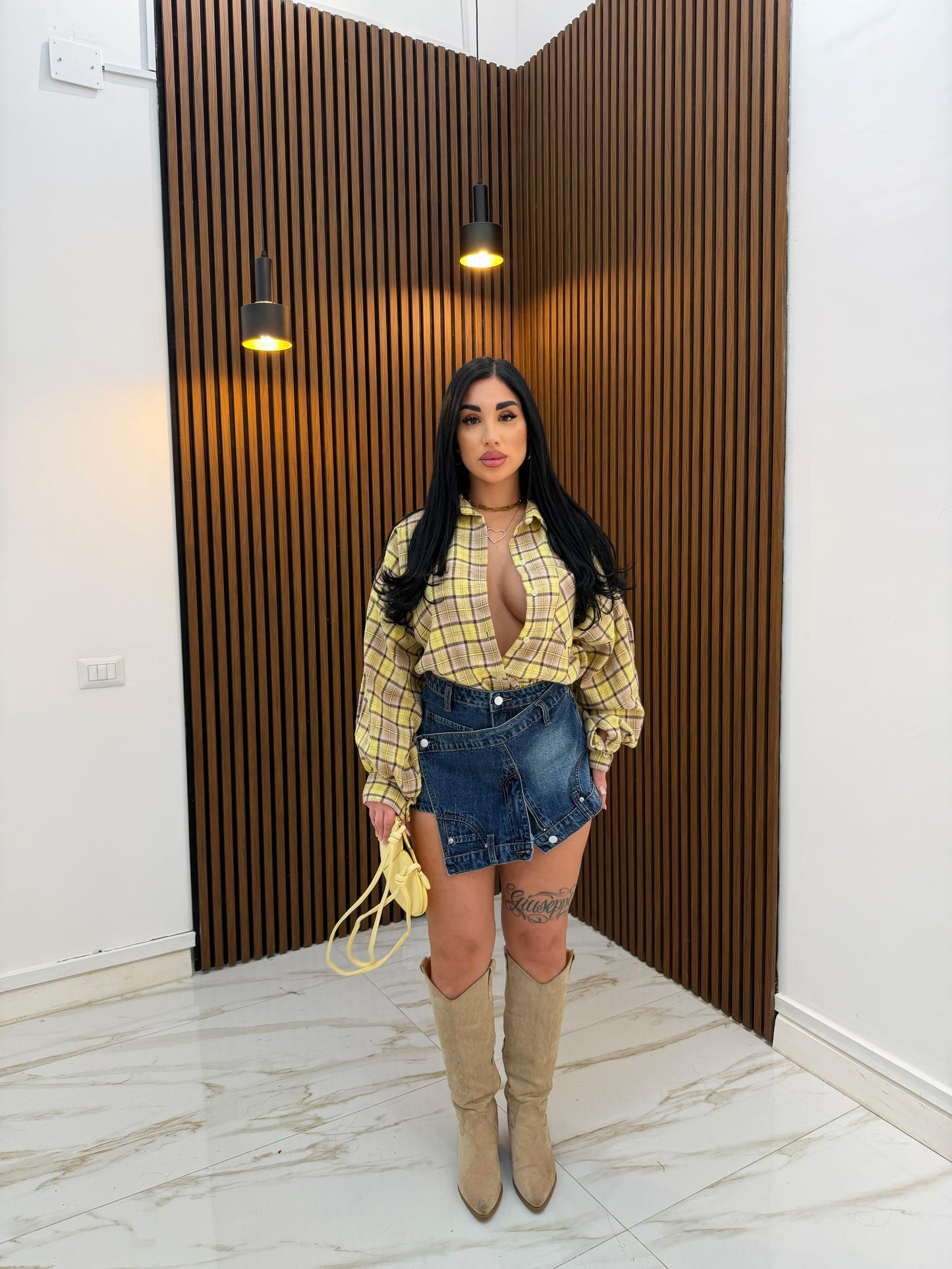 CAMICIA QUADRI GRANDI