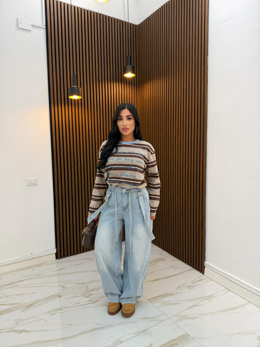 JEANS BRETELLE