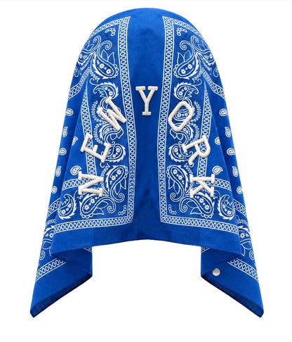 CAPPELLO BANDANA BLU