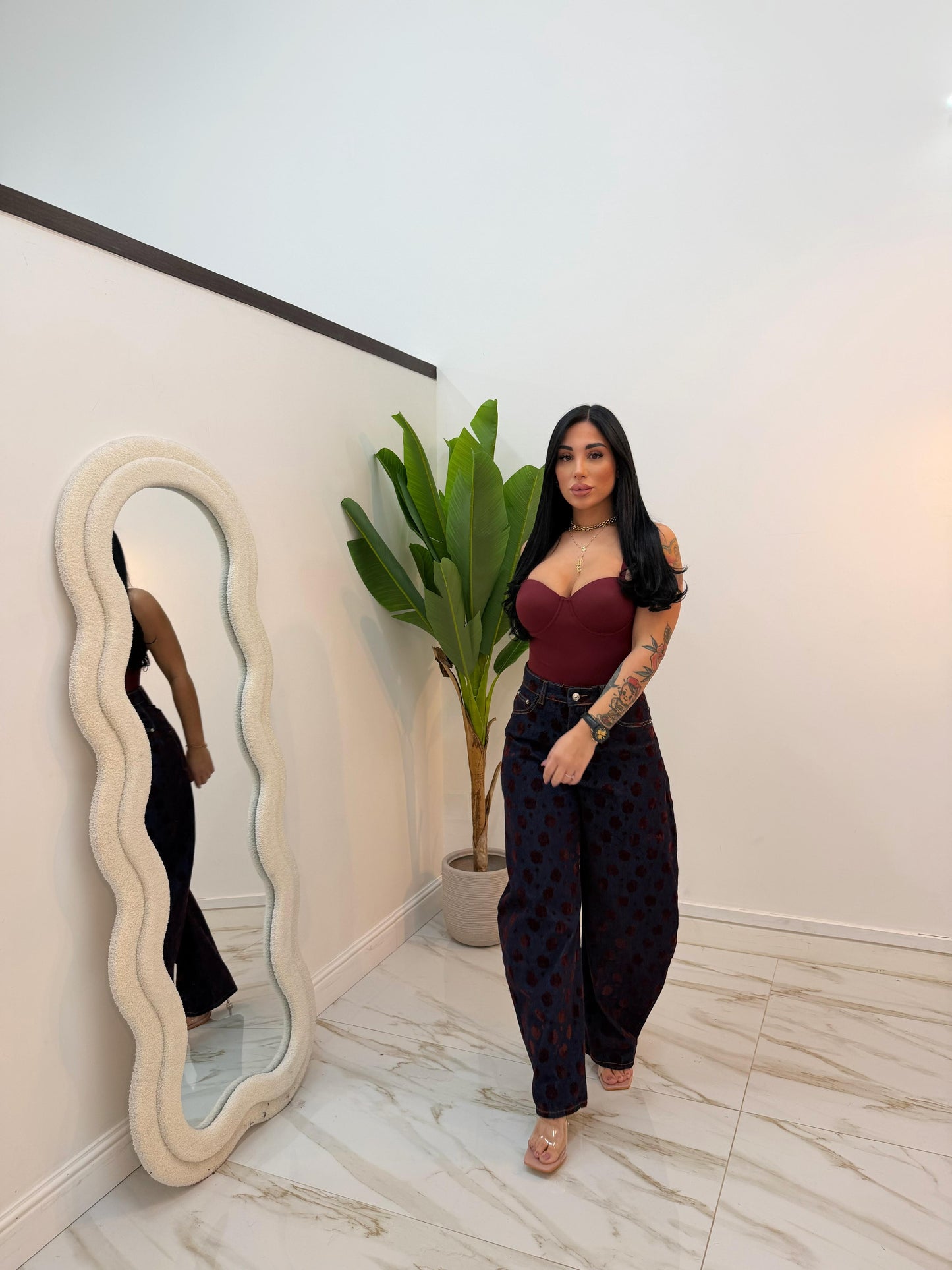 BODY MODELLANTE BORDEAUX