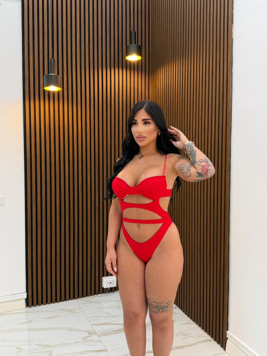 COSTUME INTERO SHARM ROSSO