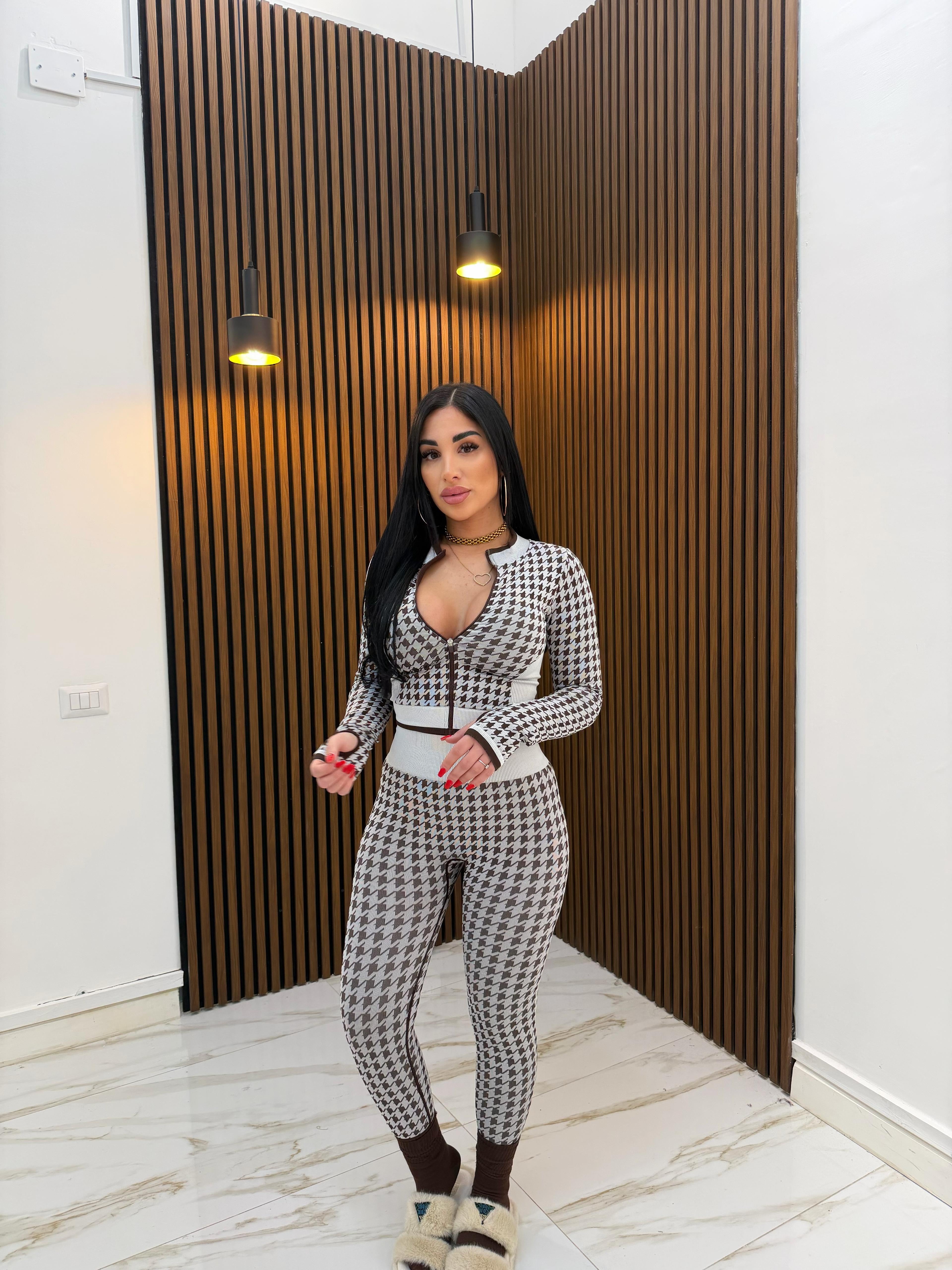 CORDINATO SOMBRY MARRONE