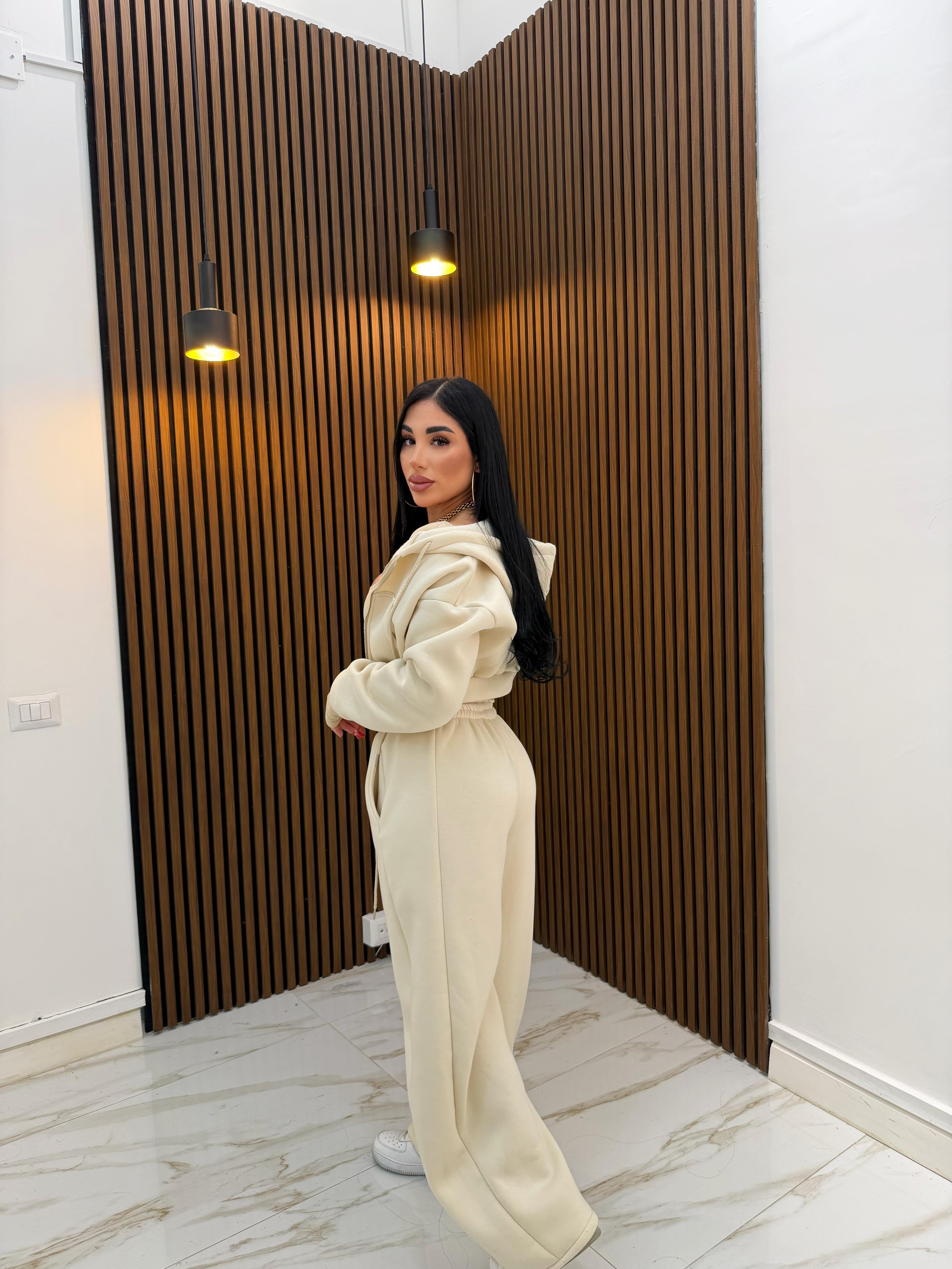 CORDINATO 3 PEZZI BEIGE