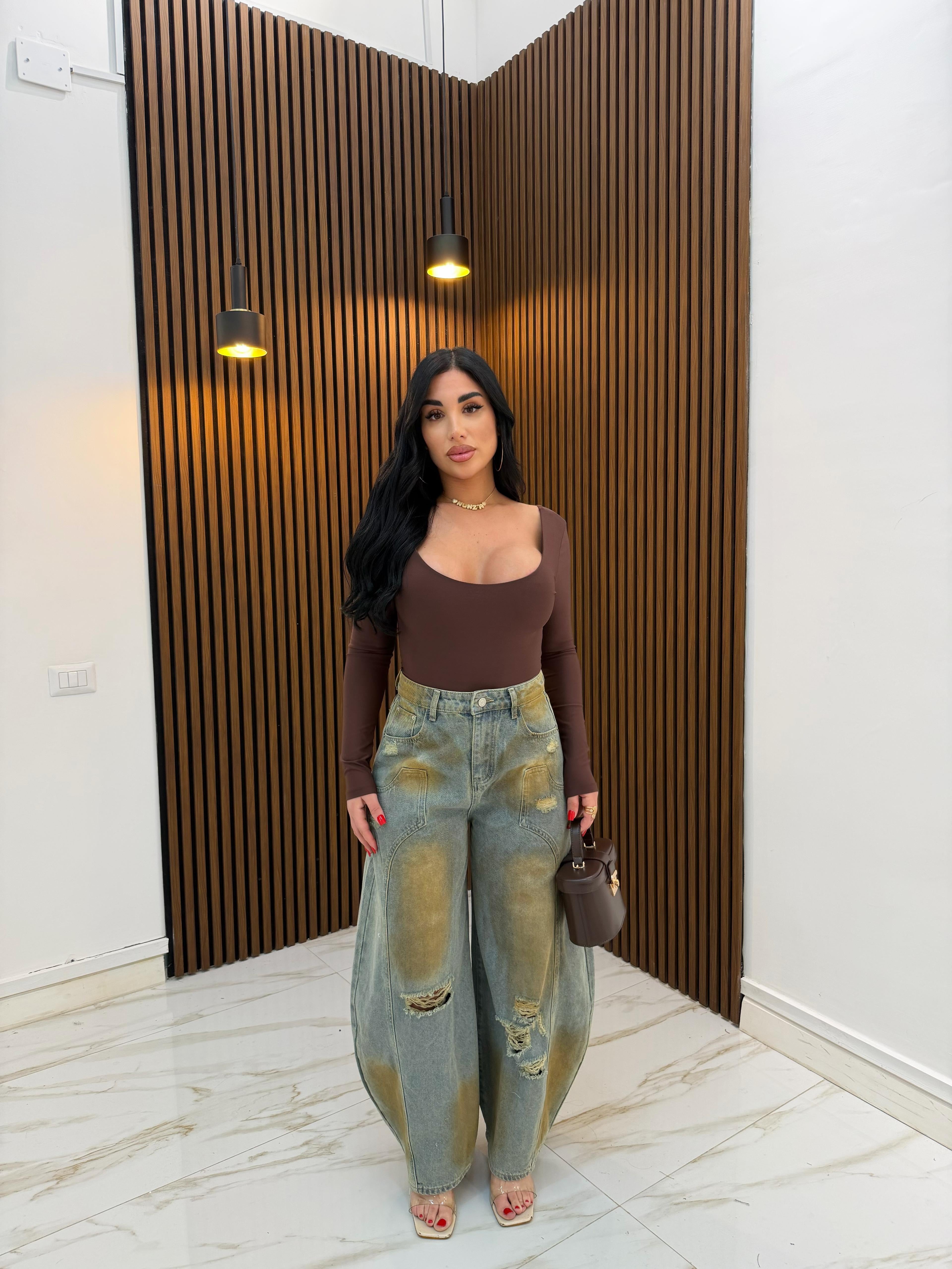 JEANS MACCHIE