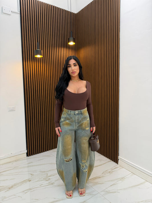 JEANS MACCHIE