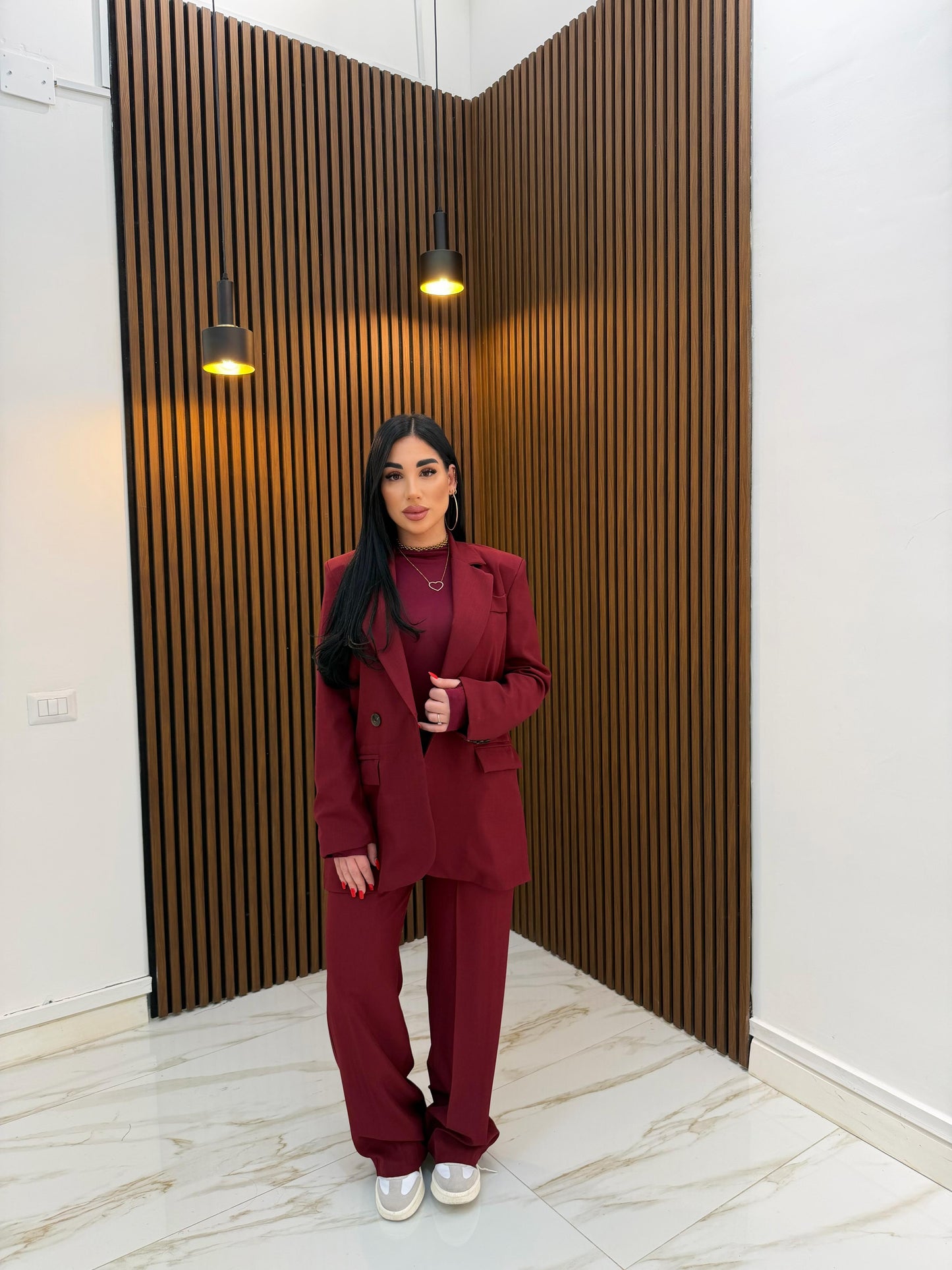 TAILLEUR ICONIC BORDEAUX