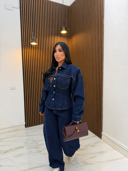 CORDINATO STREET IN DENIM