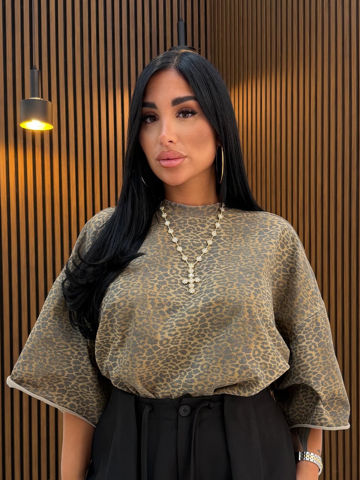 COLLANA CROCE ORO