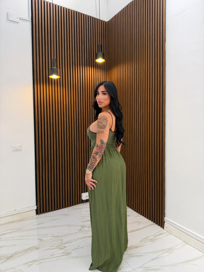 BODY KIM VERDE MILITARE E MARRONE