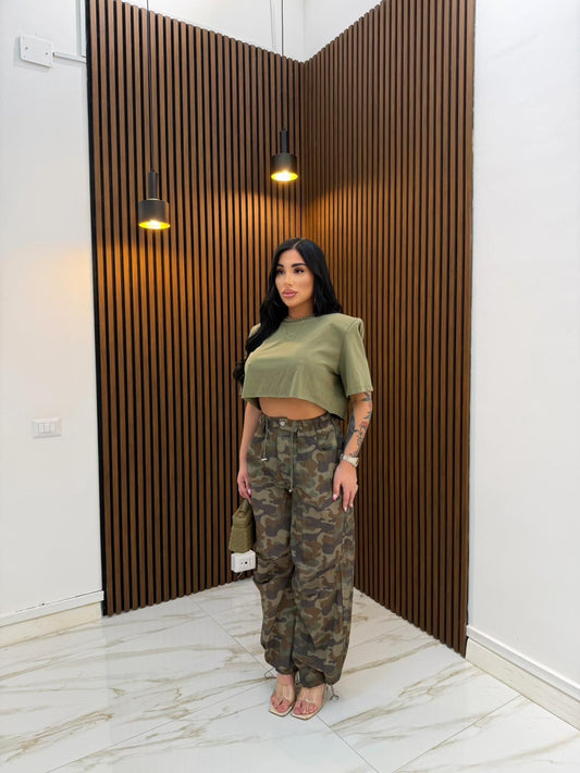 PARACHUTE MILITARE VERDE