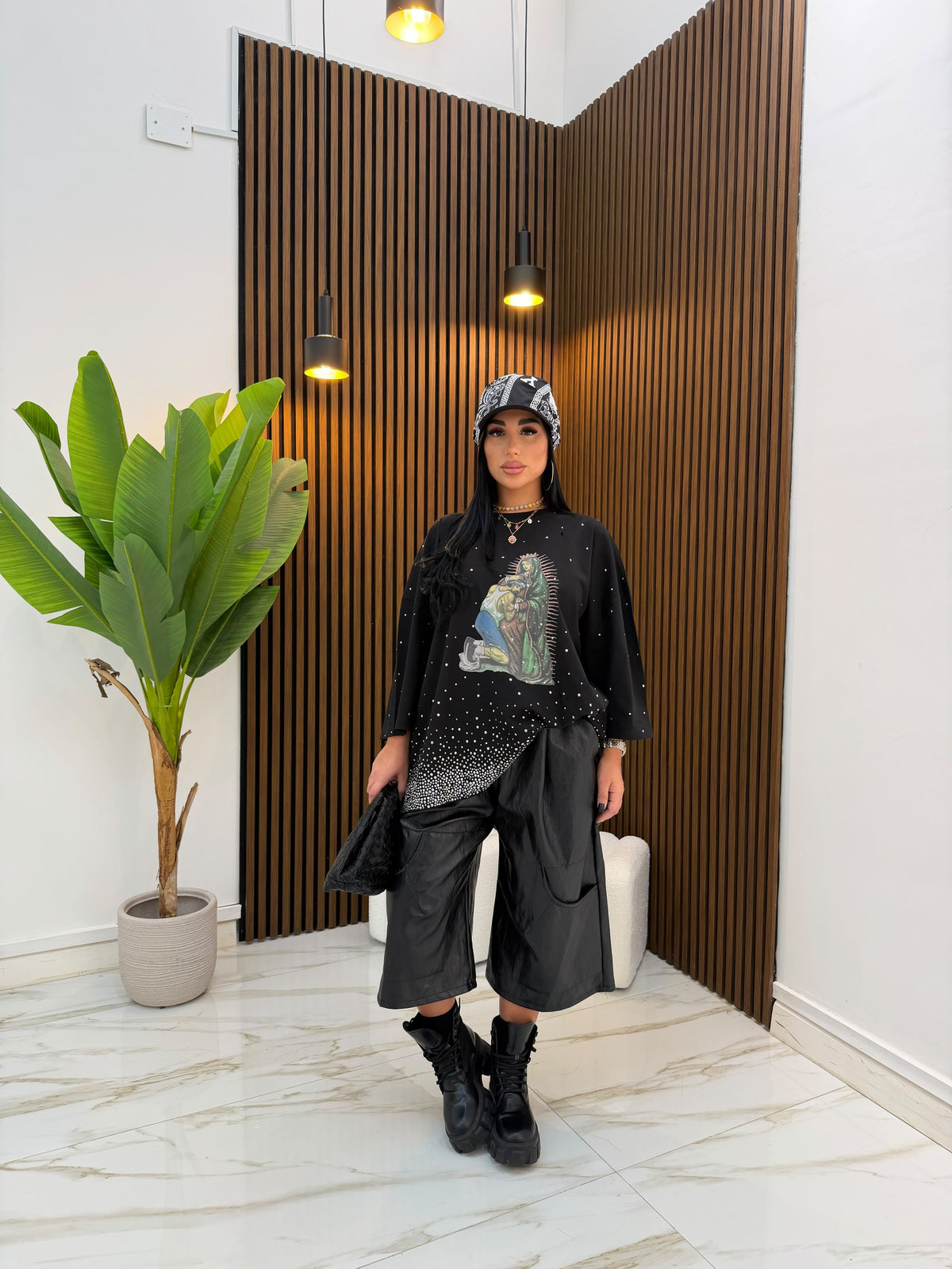 MAXI T-SHIRT SAINT NERO