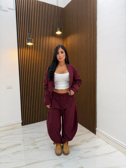 PANTALONE CASUAL BORDEAUX