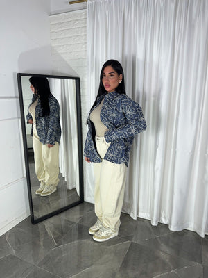 CAMICIA FIOCCO IN DENIM
