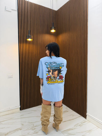 T-SHIRT CREATIVE CELESTE