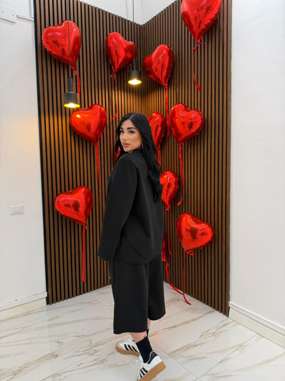 CORDINATO COMFY NERO