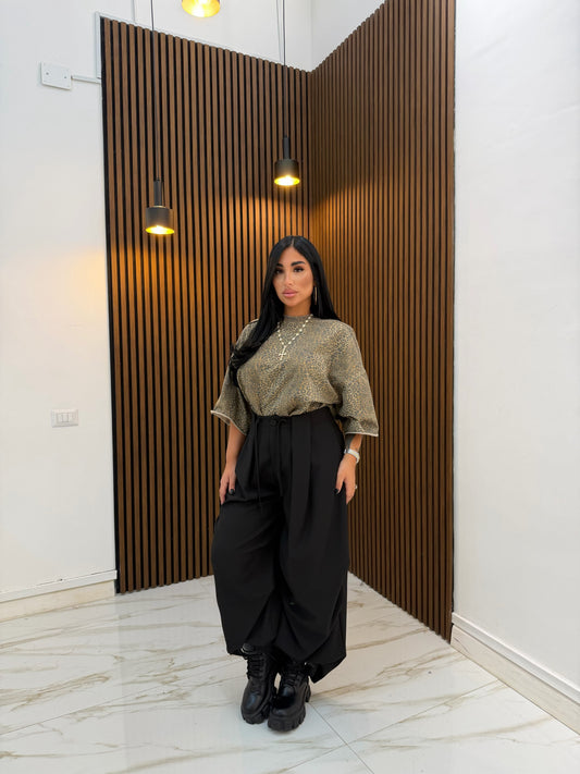 PANTALONE CLASSICO/SPORTIVO NERO