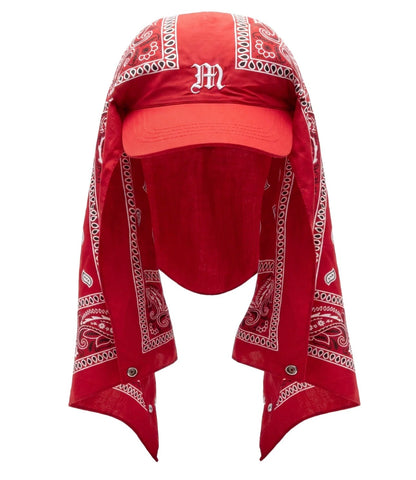 CAPPELLO BANDANA ROSSO
