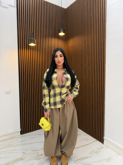 PANTALONE BALLON BEIGE