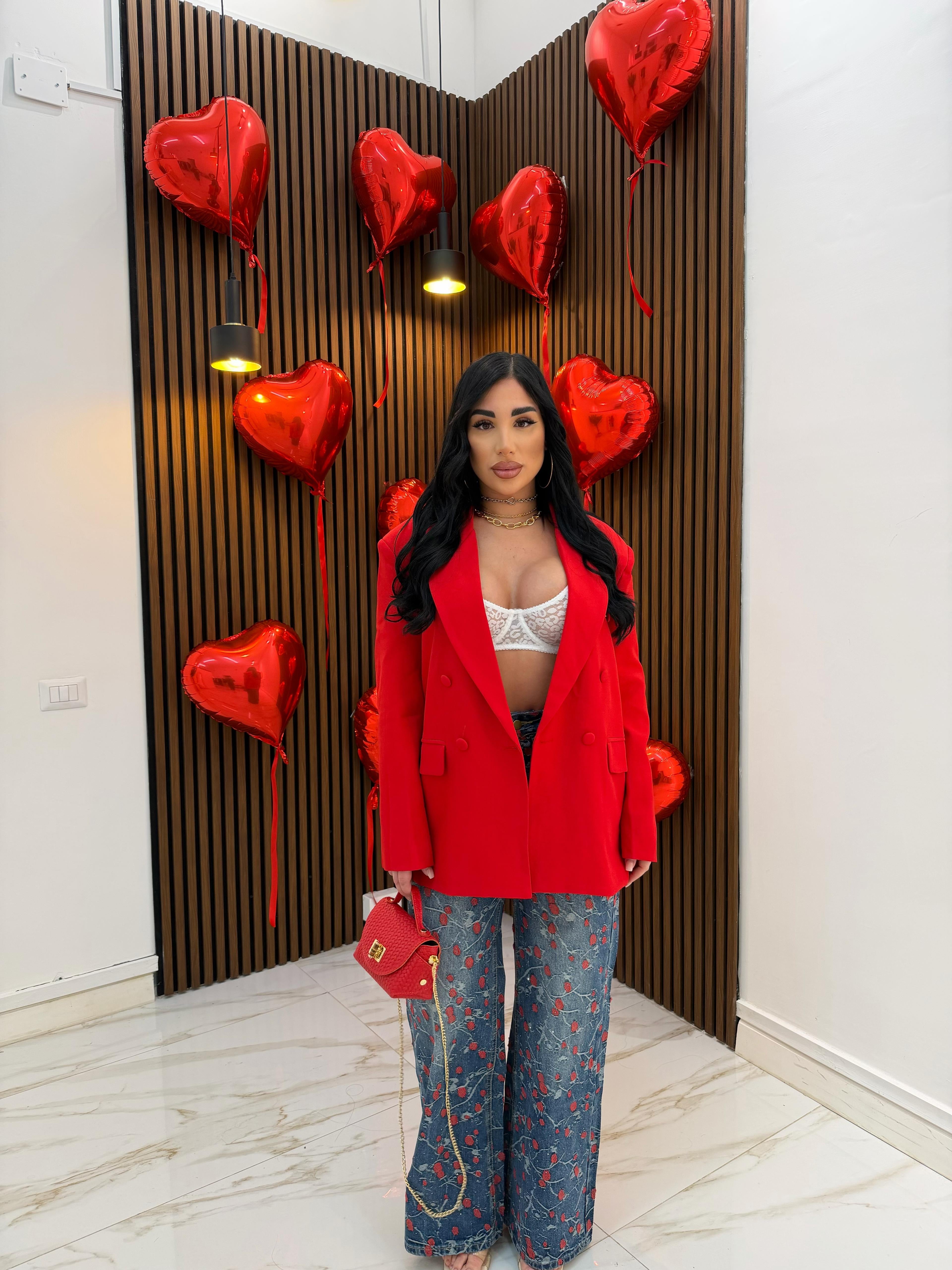 JEANS RED