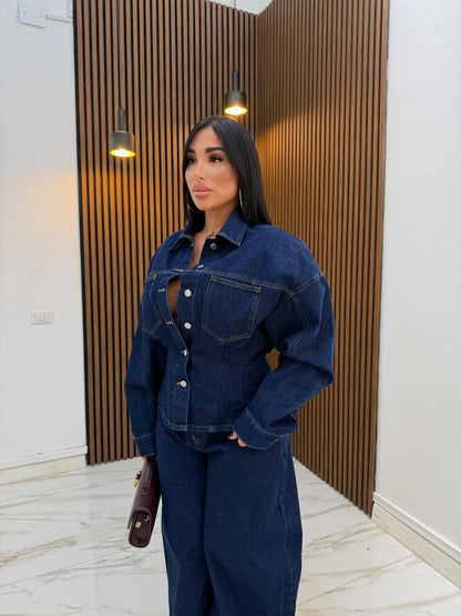 CORDINATO STREET IN DENIM