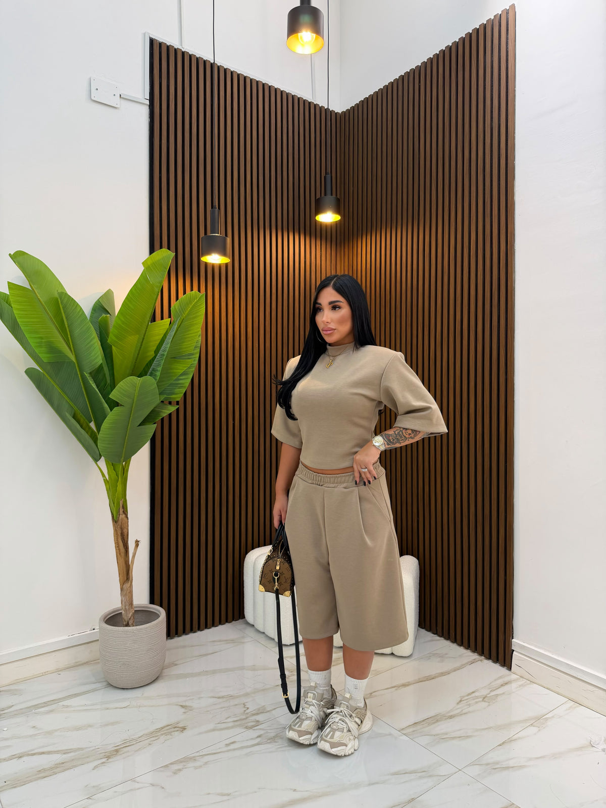CORDINATO PRATICO BEIGE