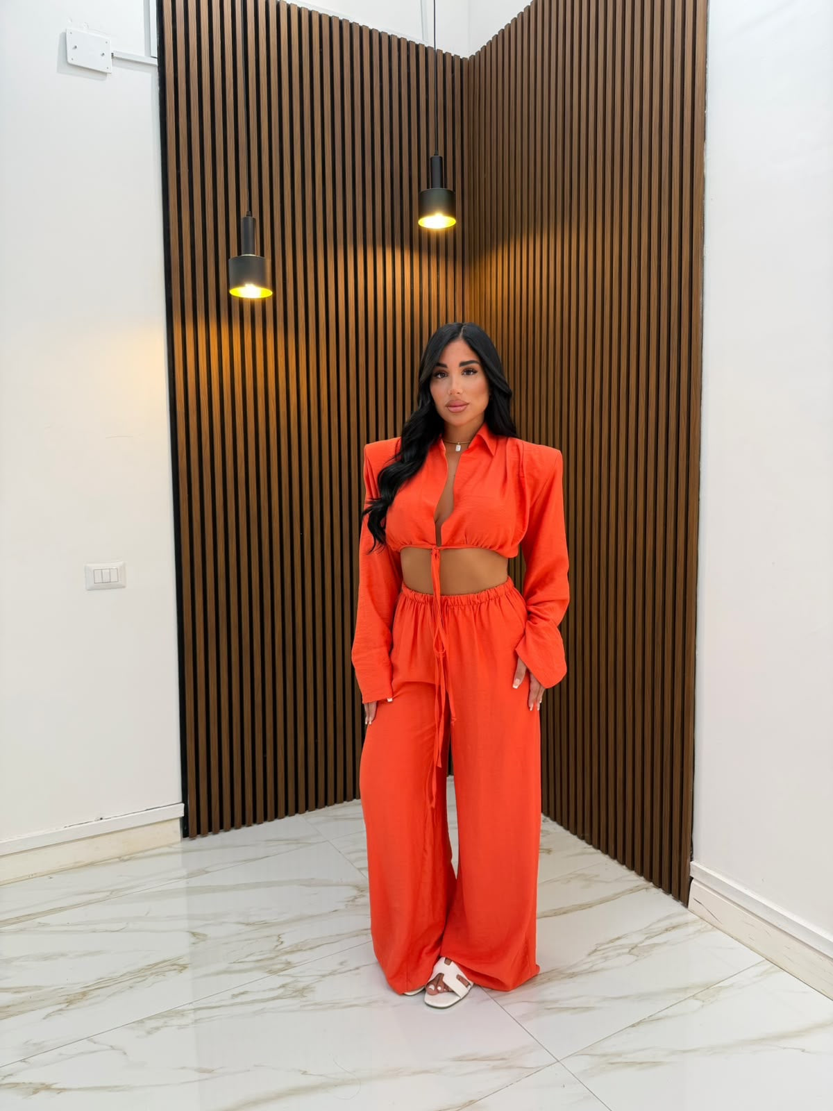 CORDINATO LUXURY ARANCIONE