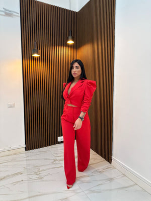 TAILLEUR A SBUFFO ROSSO
