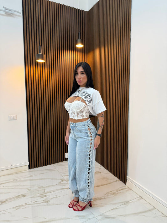 JEANS STRINGHE