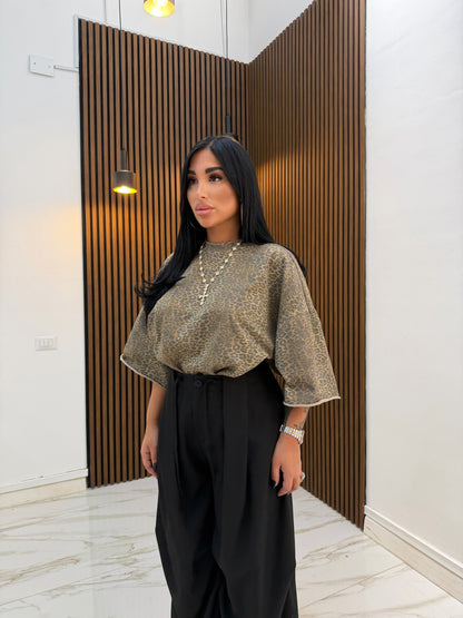 MAXI T-SHIRT MACULATO