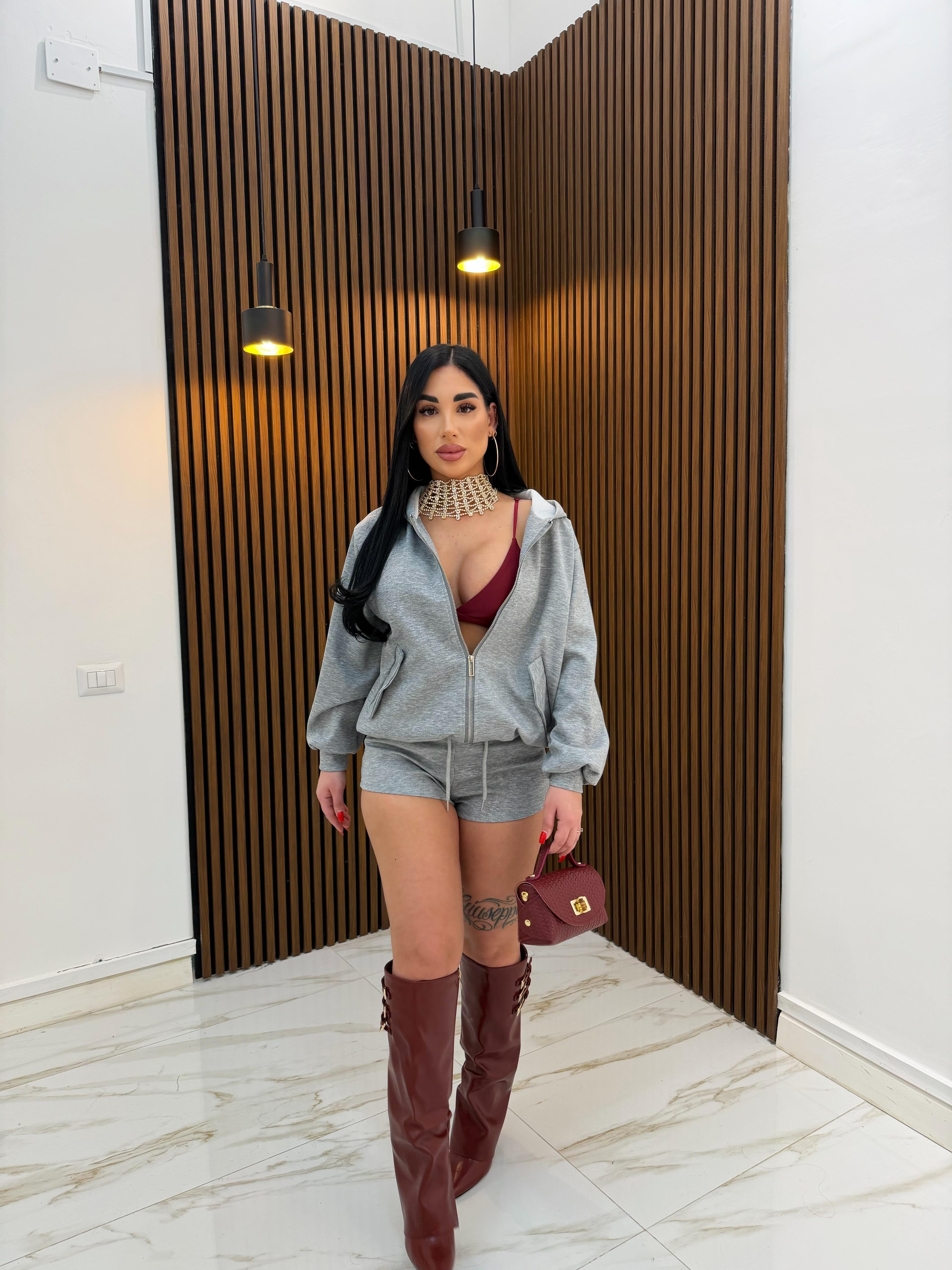 CORDINATO GRANADA GRIGIO