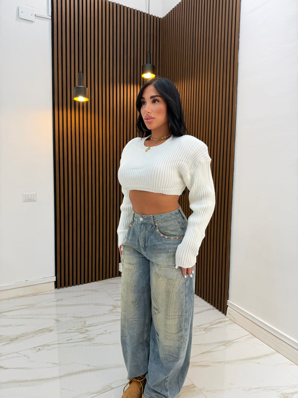 PULL CROP CON SPALLINE