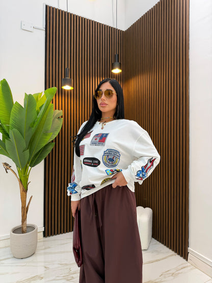 MAGLIA AMERICAN BIANCO